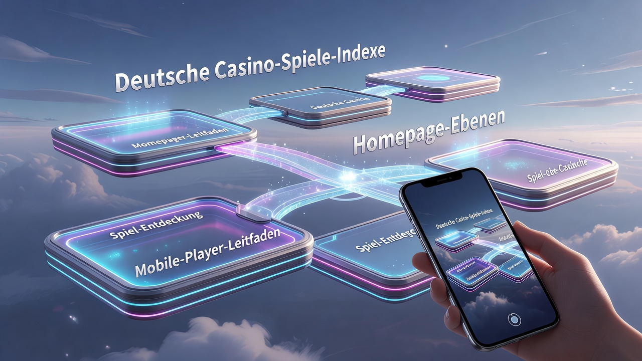 Fantasy-Plattformstrukturen mit geschichteten Indizes auf mobilen Casino-Homepages