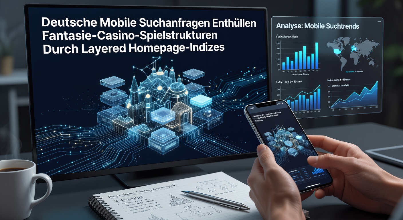 Darstellung geschichteter Homepage-Indizes für Casino-Spiele auf Mobilgeräten