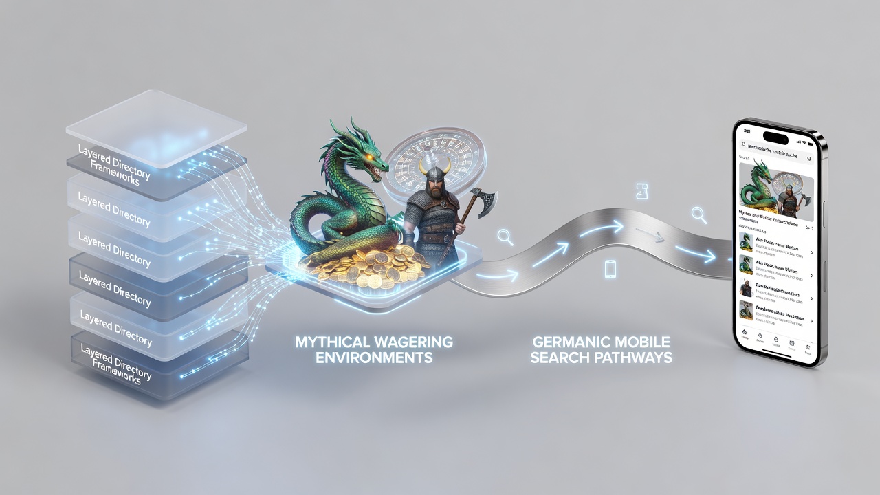 Darstellung mobiler Suchpfade durch fantasy-verknüpfte Verzeichnisframeworks